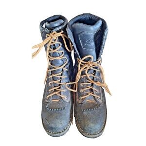 DANNER® LOGGER 8" BLACK WATERPROOF WORK BOOTS 15431 -SZ 10 MENS